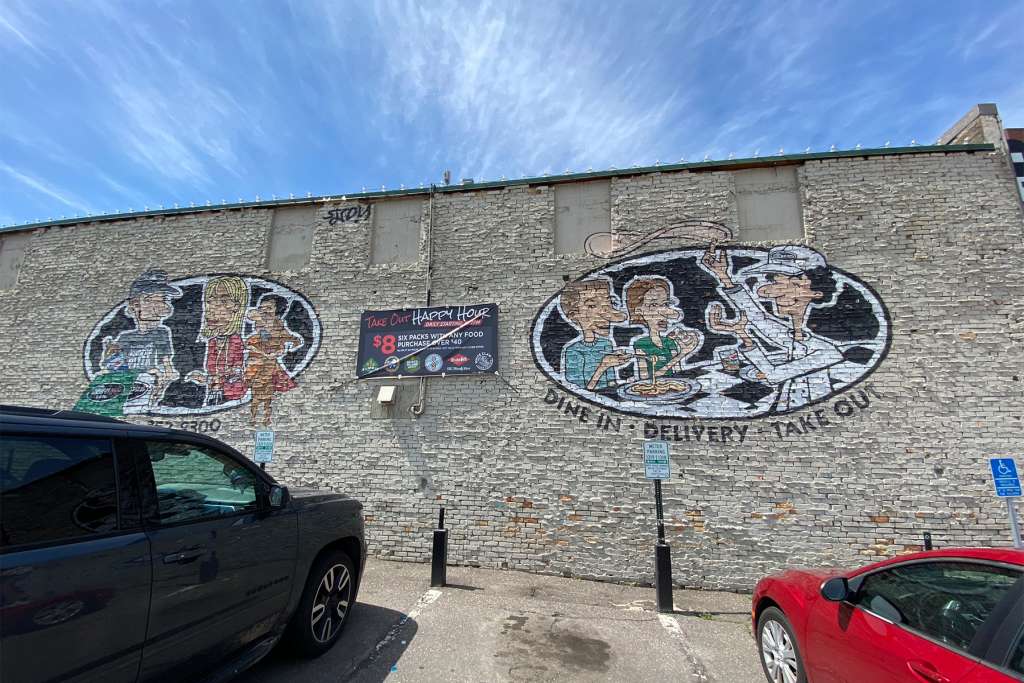 House of Pizza Mural