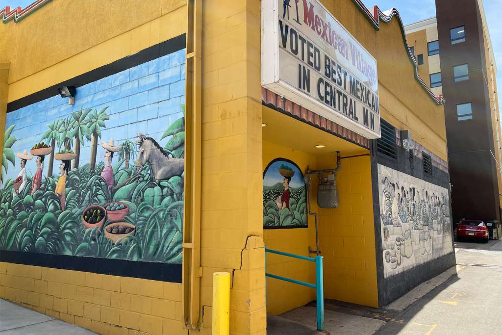 Mexican Village Mural